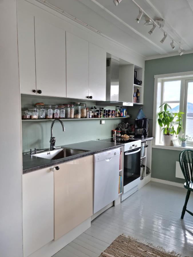 Apartamento Koselig Leilighet Midt I Sentrum Skjervoy Exterior foto